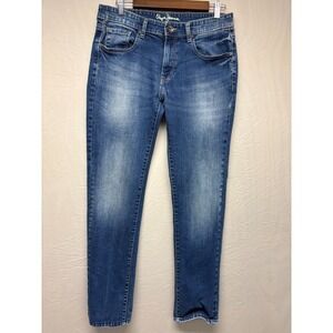 Pepe 73 Skinny Jeans Mens Stone Blue Wash Denim Algie Vapour 5-Pocket 34x32